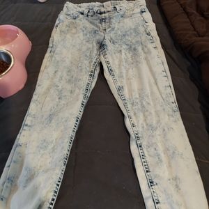 Faded jeans